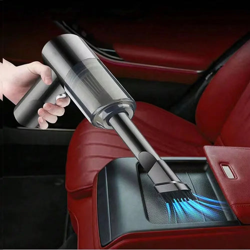 Aspirateur à Main Sans Fil 15 000 Pa – Aspirateur & Souffleur 2-en-1 Rechargeable avec Embouts Multifonctions