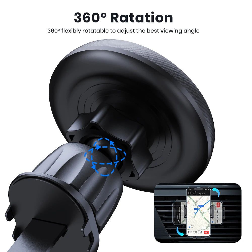 Support Magnétique MagSafe pour Voiture – Fixation Ultra Puissante